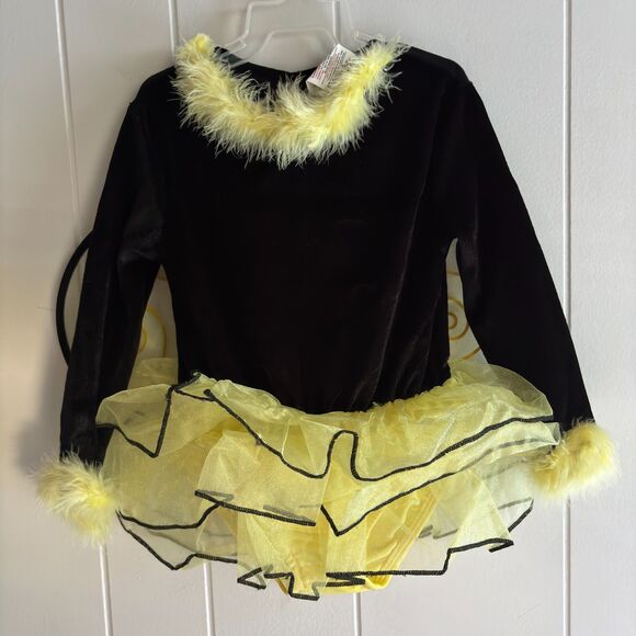 RUBIE'S Toddler 18-24 mos. BUMBLE BEE Bodysuit w Wings Halloween Cosplay Costume - Picture 1 of 3